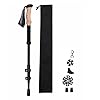 Trekking Pole – Heavy-Duty Aluminum Hiking Stick with Quick Lock | Adjustable Walking Pole with Grip, Accessories & Carry Bag | for Travel, Trekking