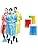 G & P ENTERPRISE Disposable Rain Ponchos for Adults | Card Size Emergency Raincoat Family Pack with Hood | Waterproof Portable Travel Rain Poncho for Camping Hiking Outdoor Use(Pack of 5)