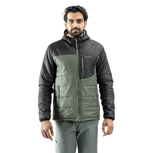 Tripole Boreal Winter and Snow Jacket | Water Repellent Hooded Insulated Jacket for Trekking, Hiking & Travel | Minus 5 Degree Comfort