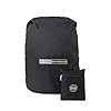 Citizen Activegear Waterproof Backpack Rain Cover for Travel, Trekking, Hiking & Cycling Water-Repellent Polyester Bag Cover with Adjustable Secure Fit Lightweight Rain Shield for Backpacks (Black)