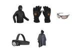 Combo-20 | Mens Down Jacket | Goggles | Waterproof Gloves | Headlamp | Poncho